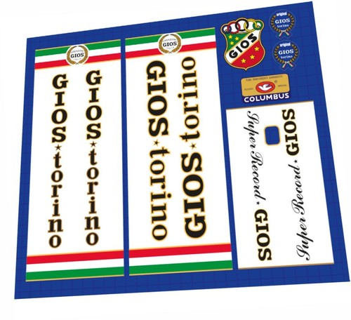 Kit decalcomanie telaio - , gios
